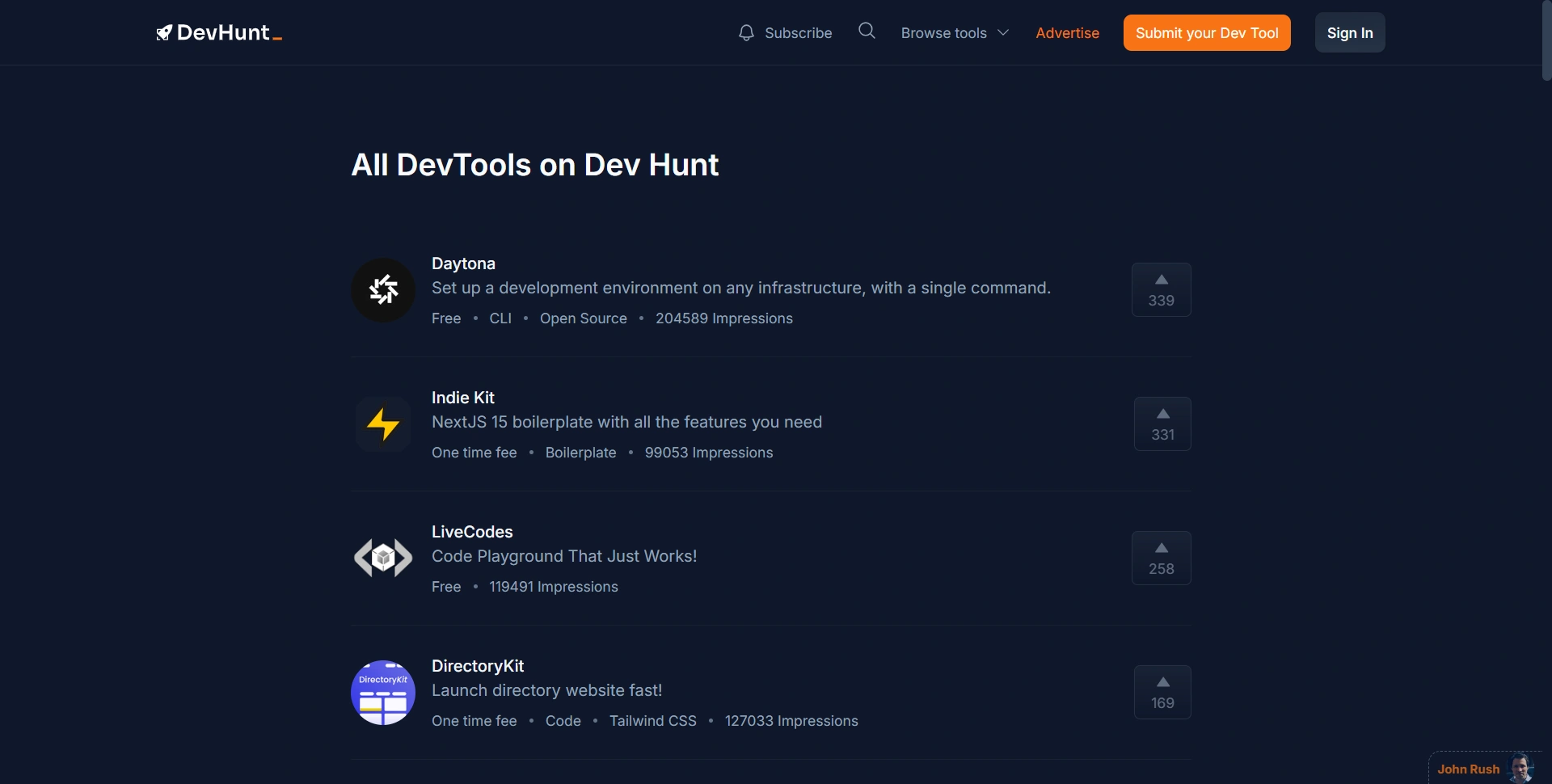 dev-hunt-all-dev-tools