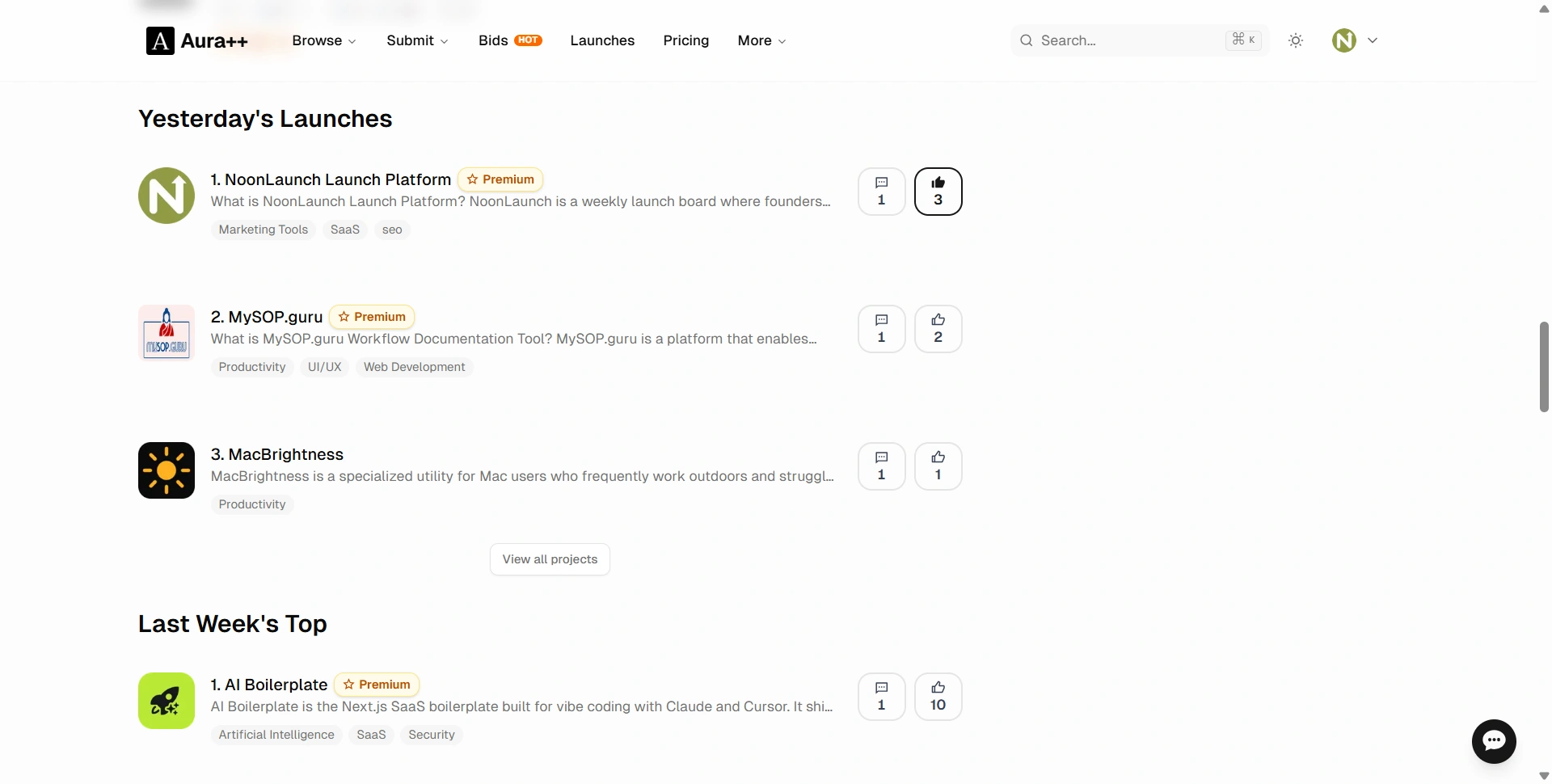 Aura++ Launches