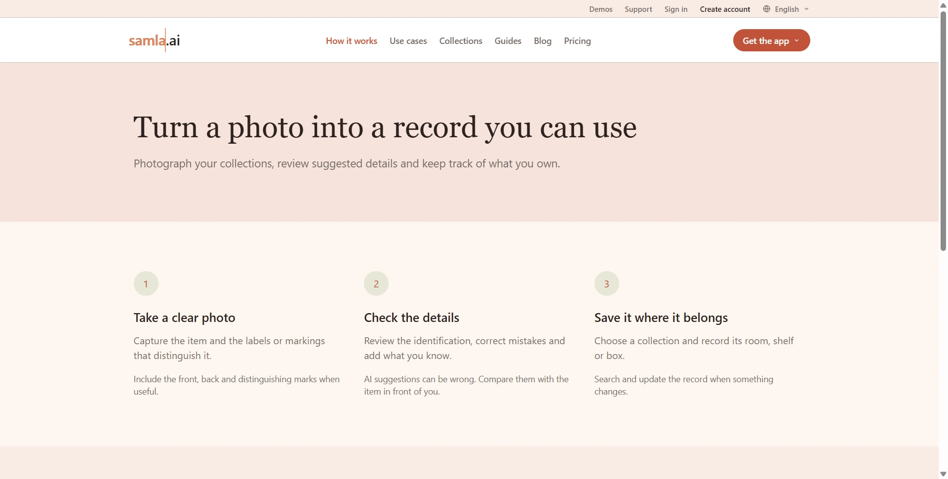 samla.ai how it works