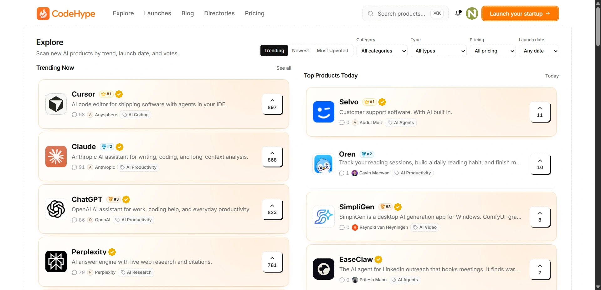 codehype explore
