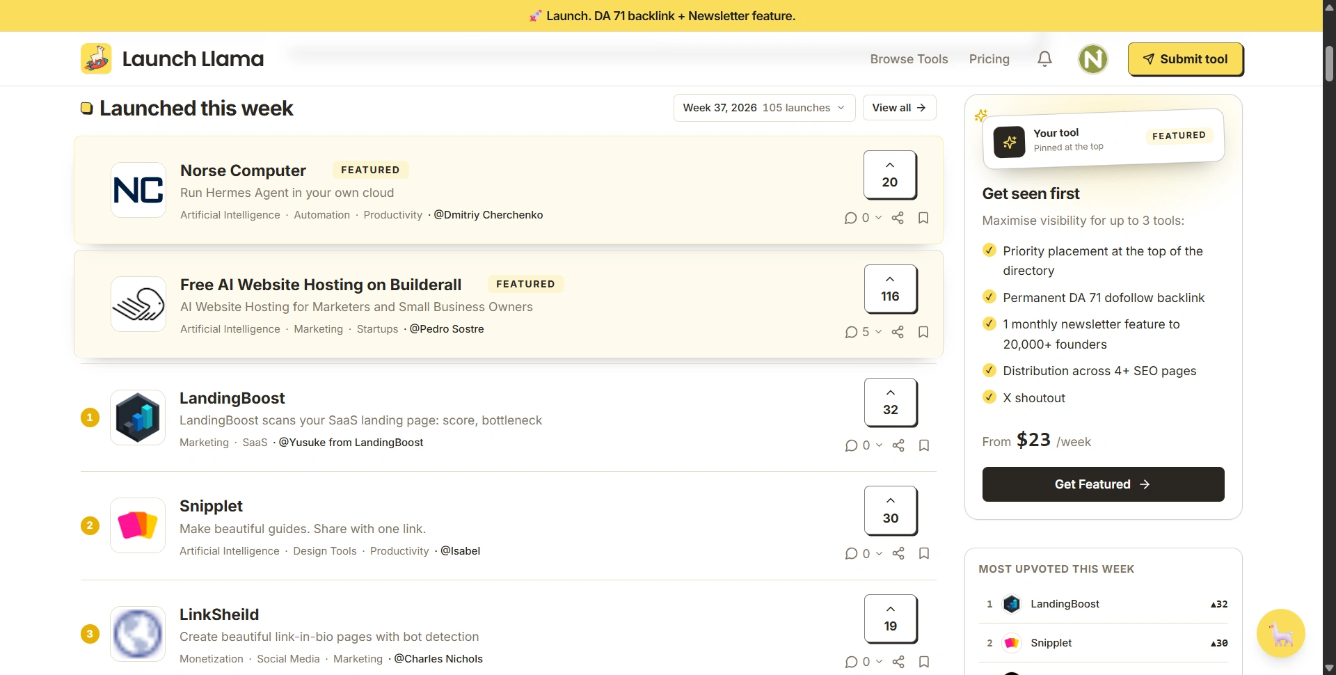 Launch Llama Directory
