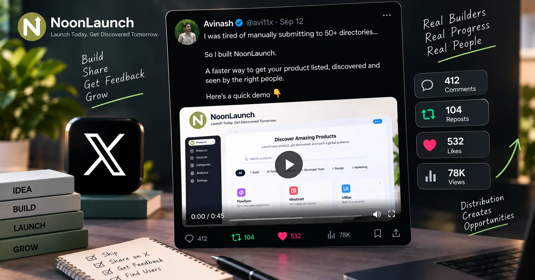 product launch goes viral on x