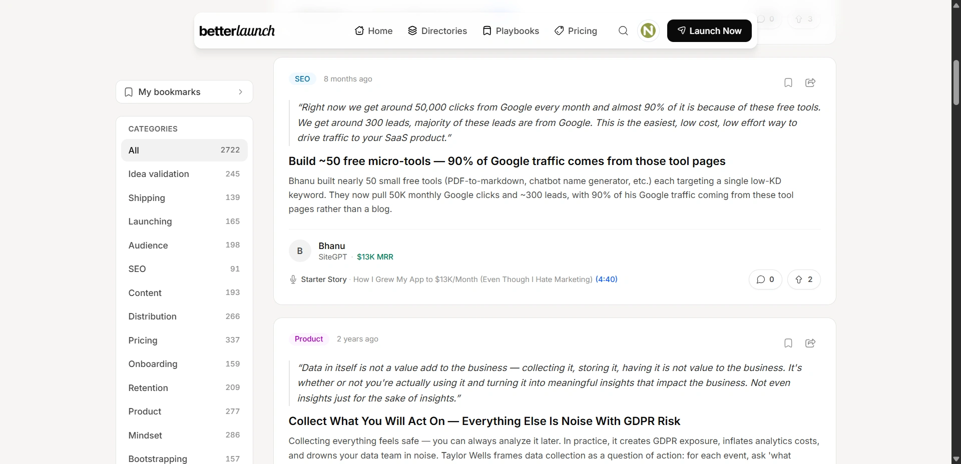 betterlaunch playbooks