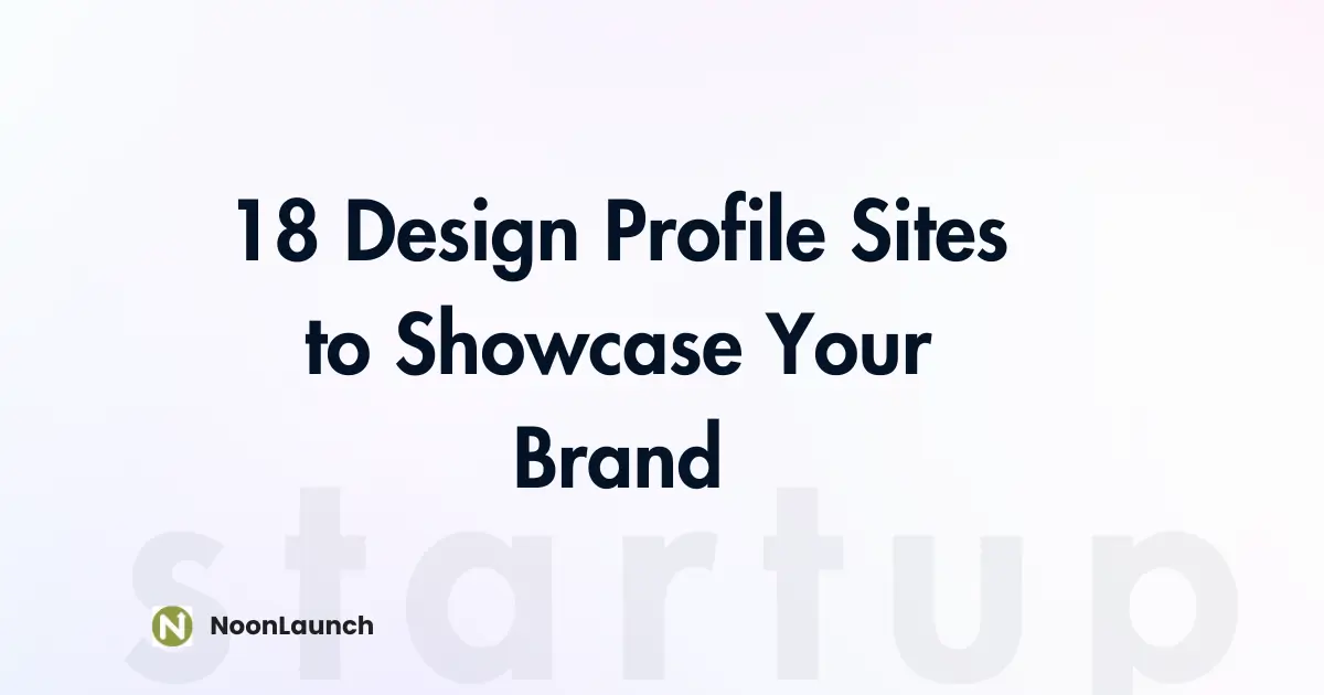 18 Design Profile Sites to Showcase Your Brand