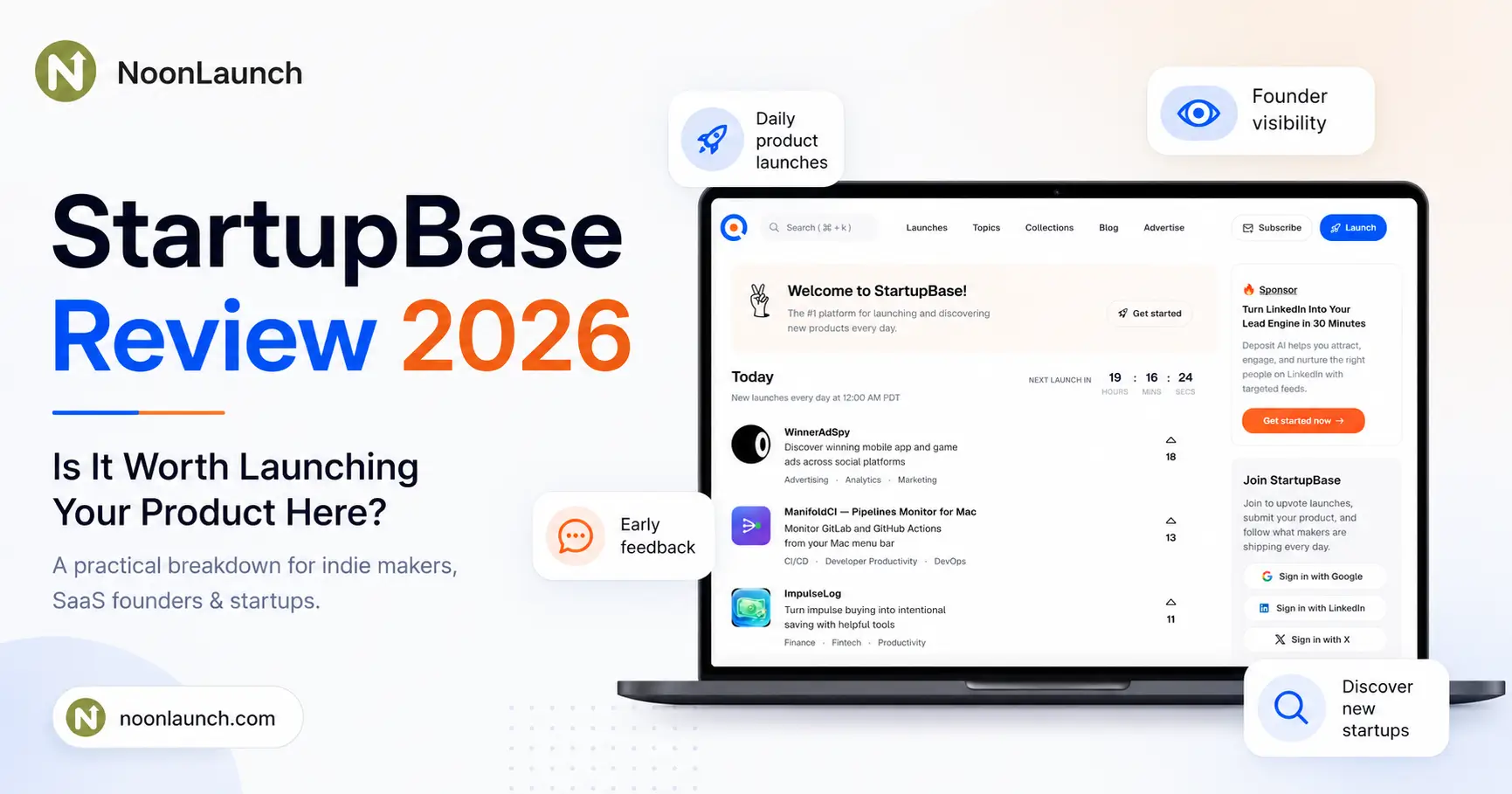 StartupBase Review 2026: Honest Look at the Launch Platform