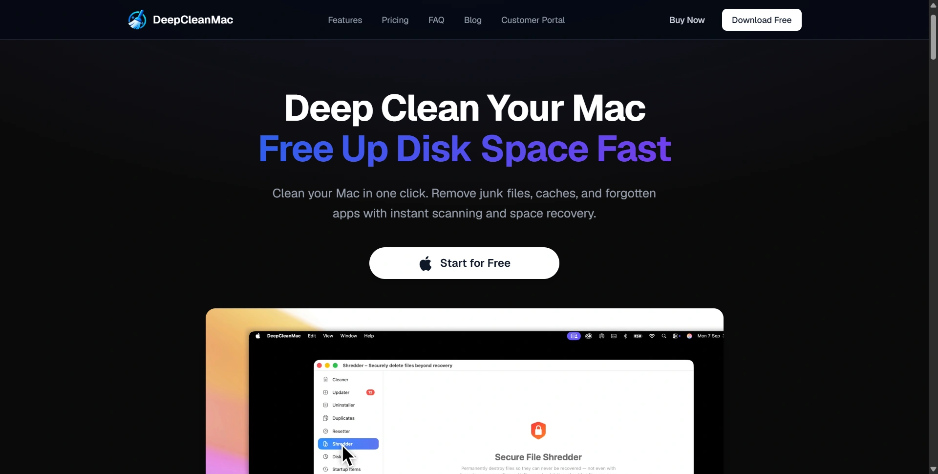 deepcleanmac app