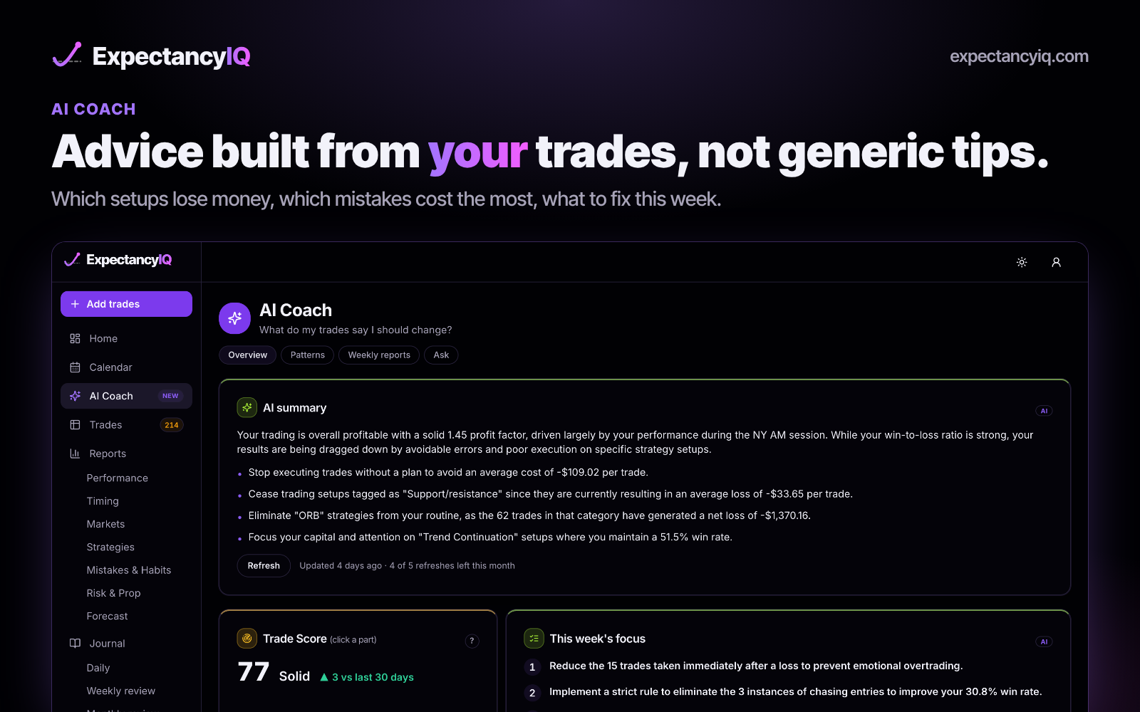 ExpectancyIQ screenshot 2