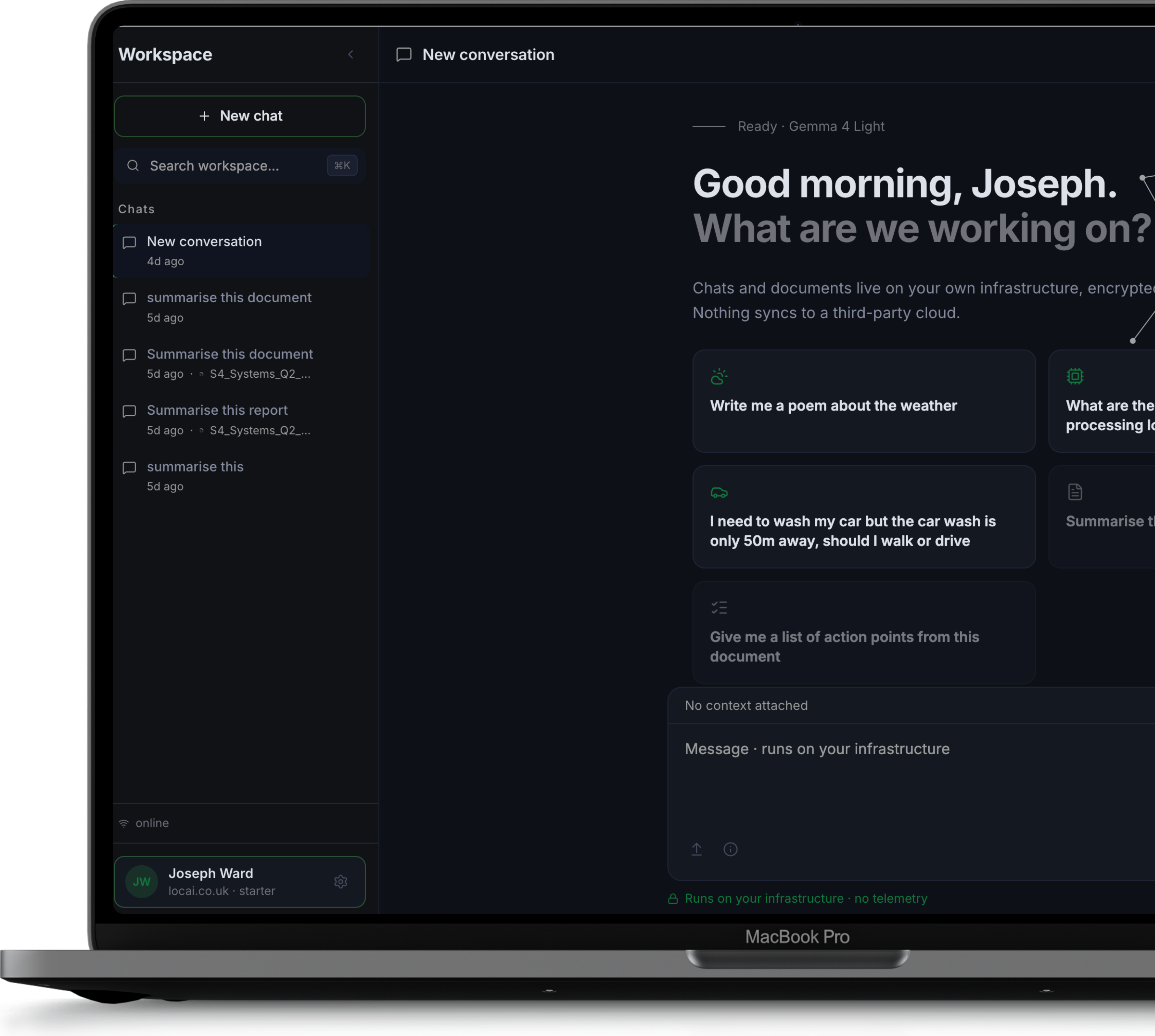 Aventail screenshot 2
