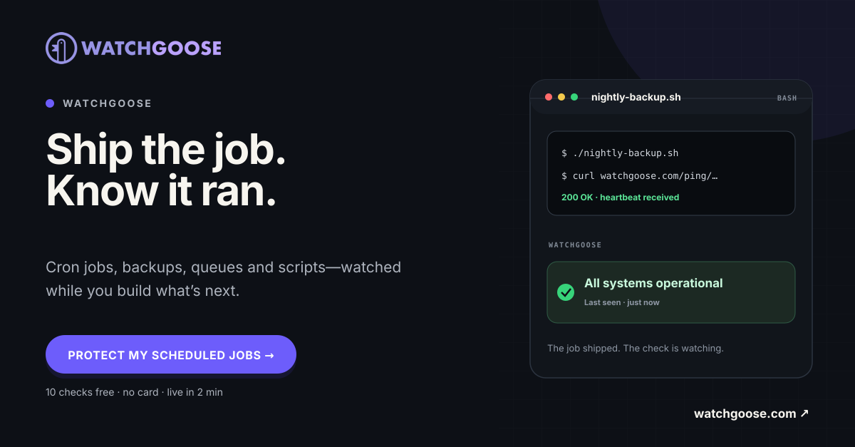 Watchgoose screenshot 4