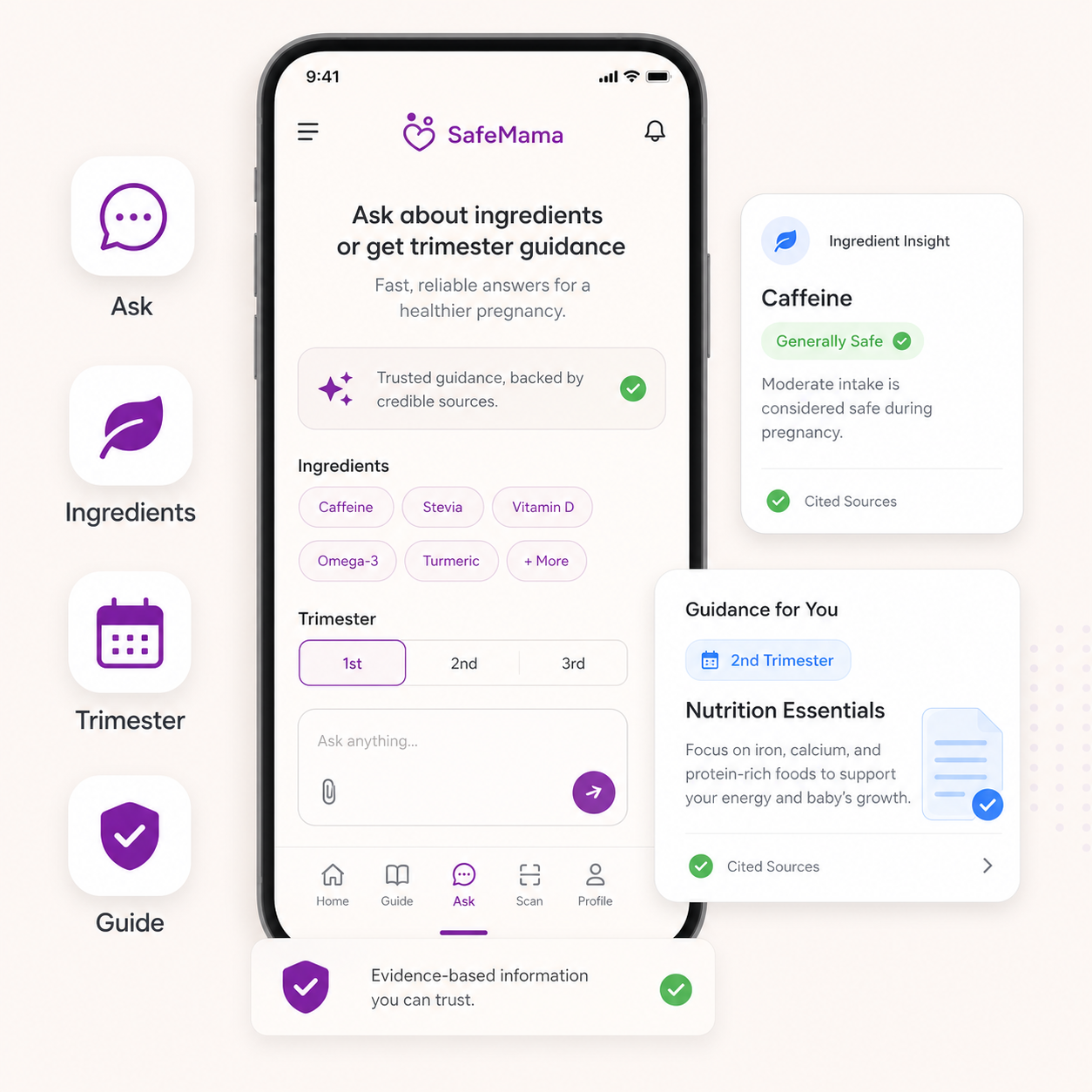 SafeMama screenshot 1