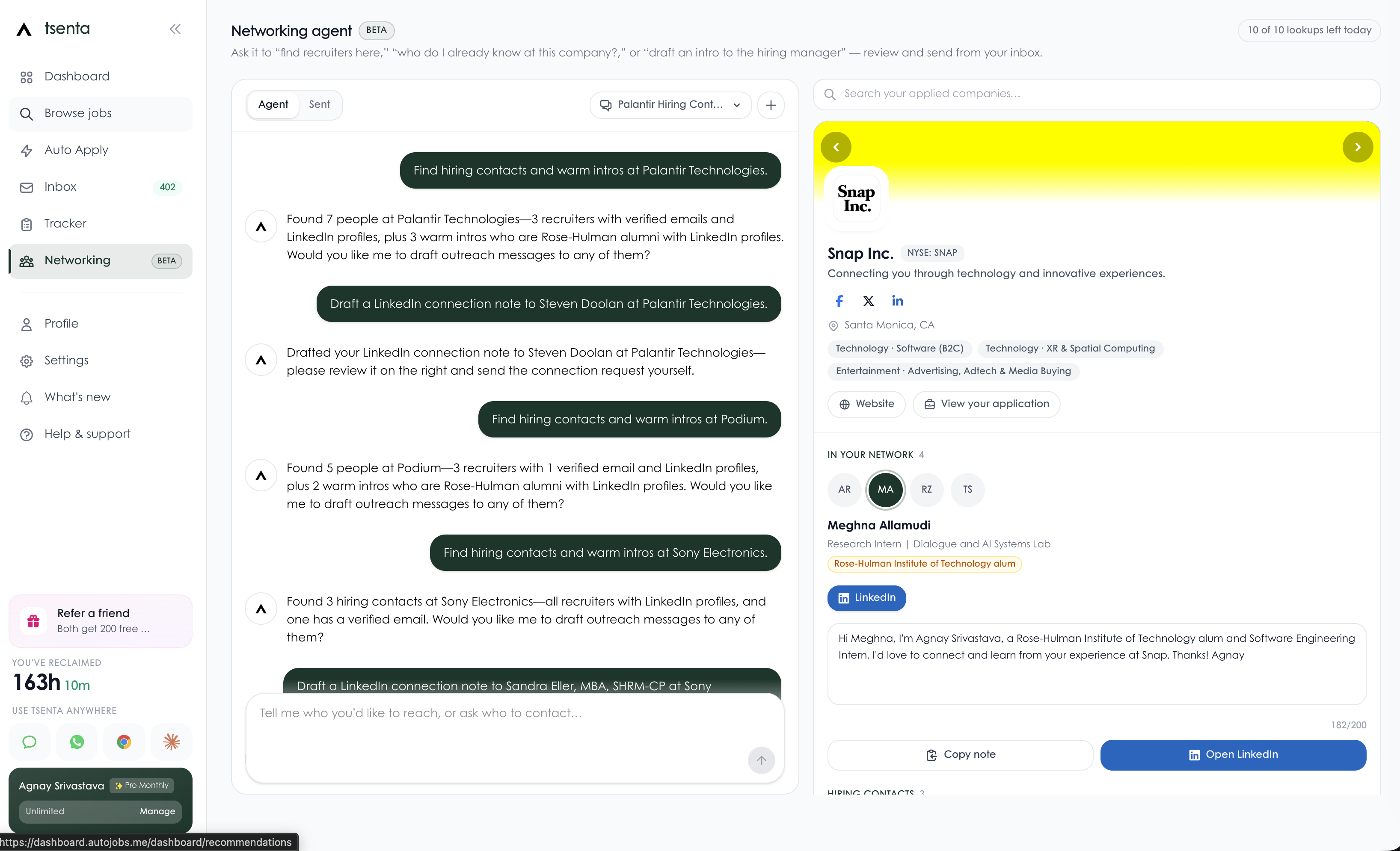 Tsenta screenshot 4