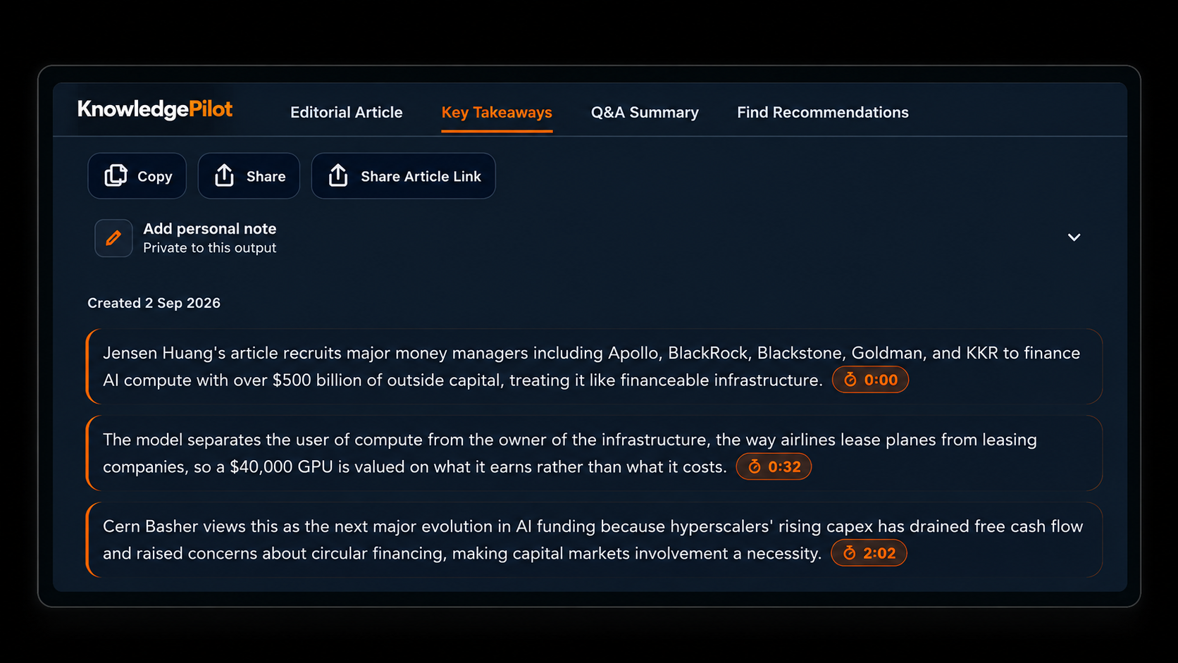 KnowledgePilot screenshot 4