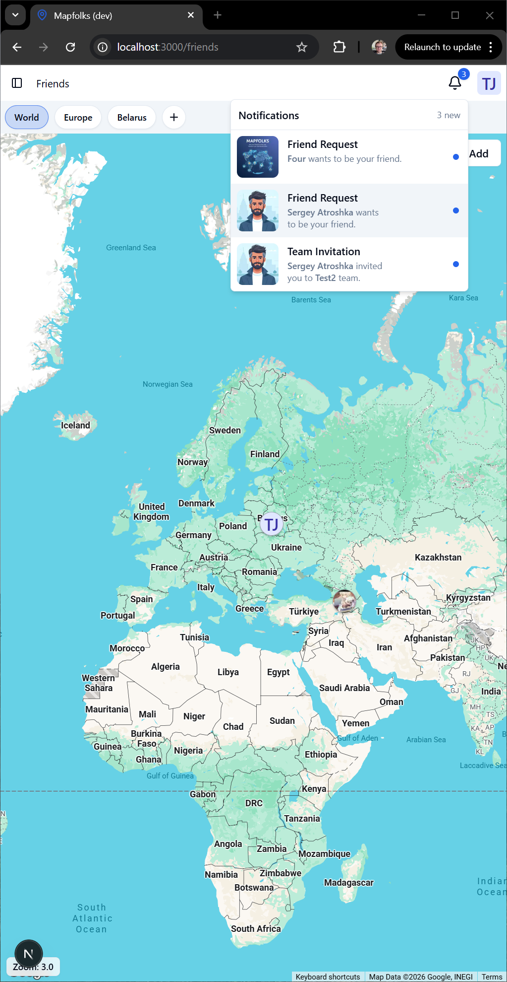Mapfolks screenshot 3