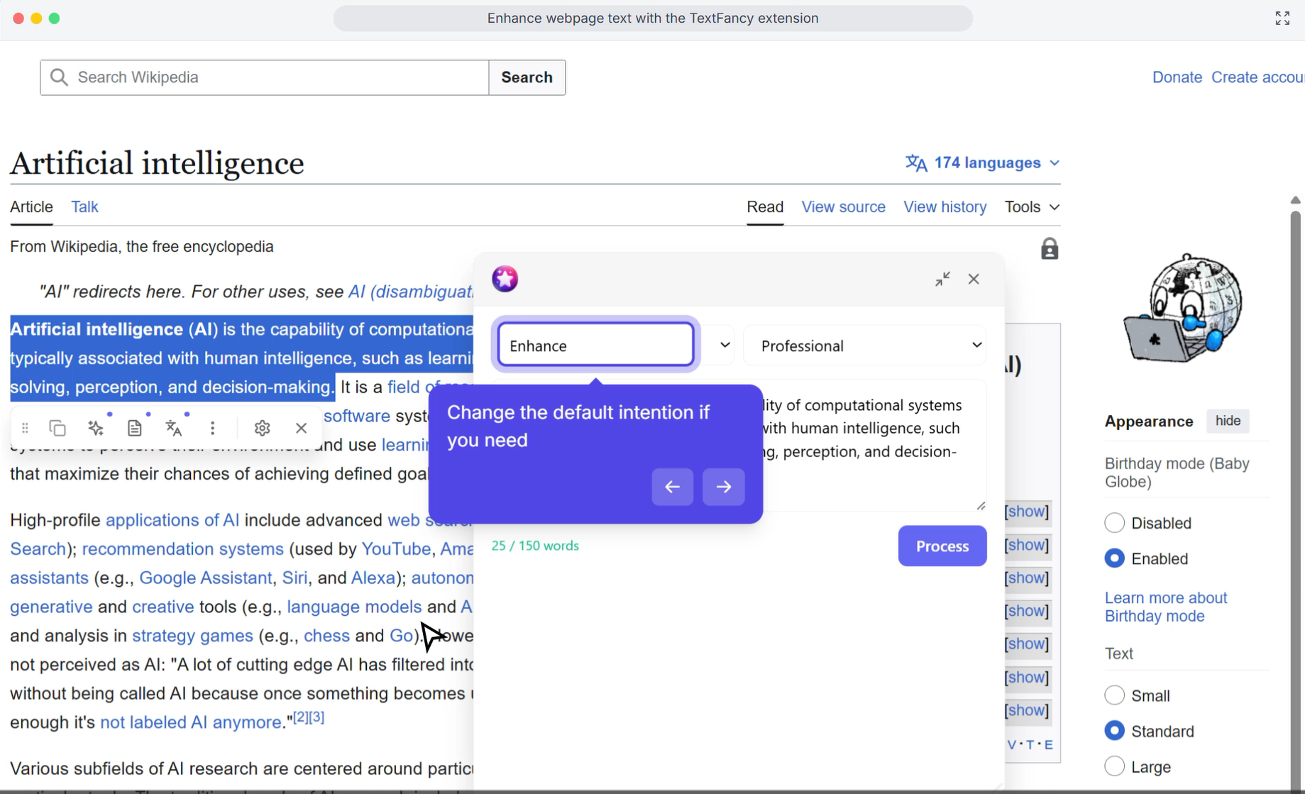 TextFancy screenshot 3