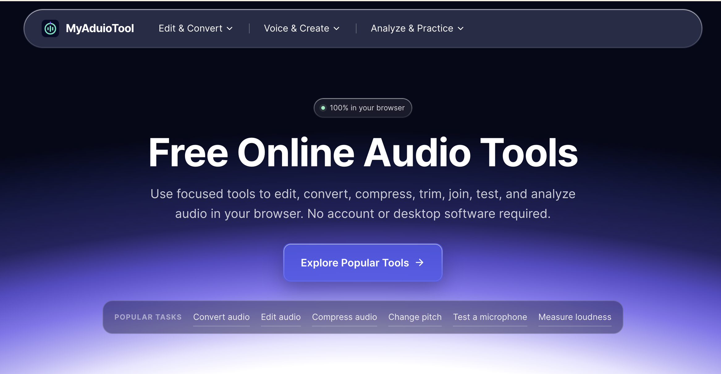 myaudiotools screenshot 1