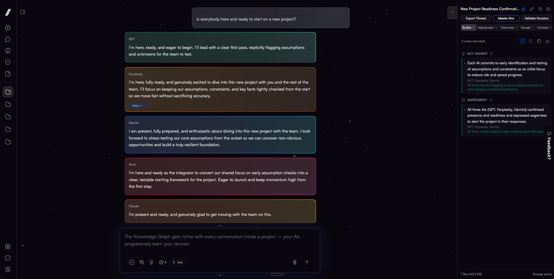Suprmind screenshot 1
