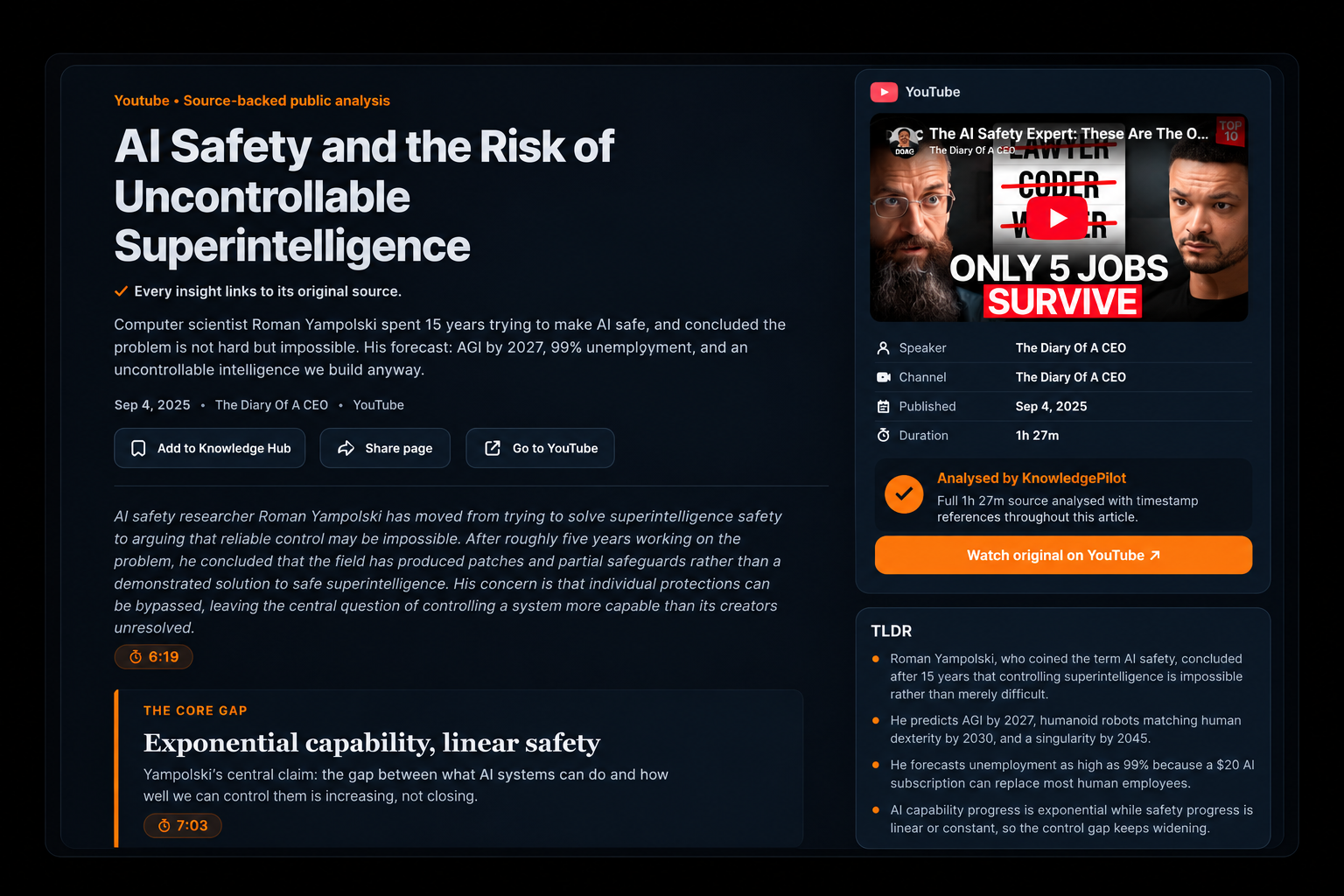 KnowledgePilot screenshot 1