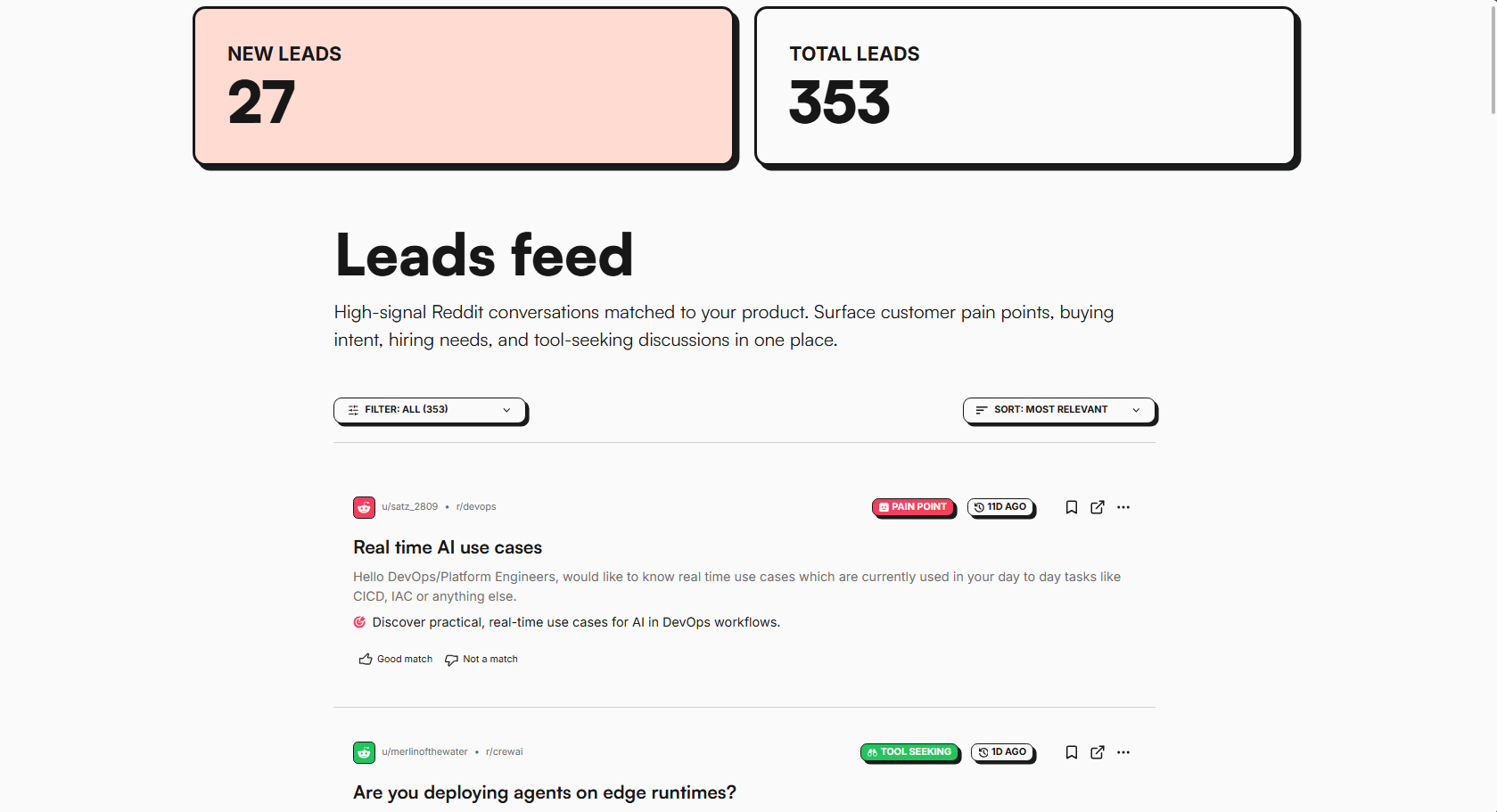 ReddMatch screenshot 3