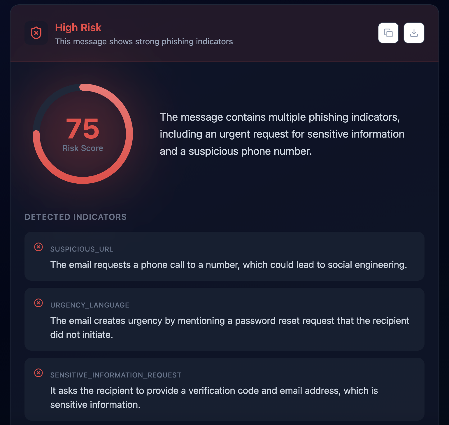 PhishGlass screenshot 4