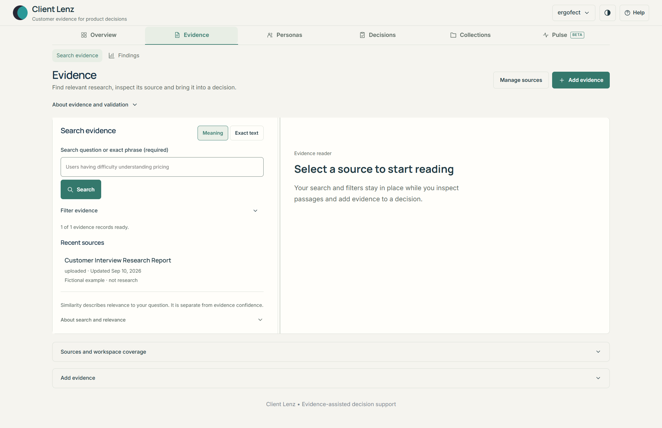 Client Lenz screenshot 4