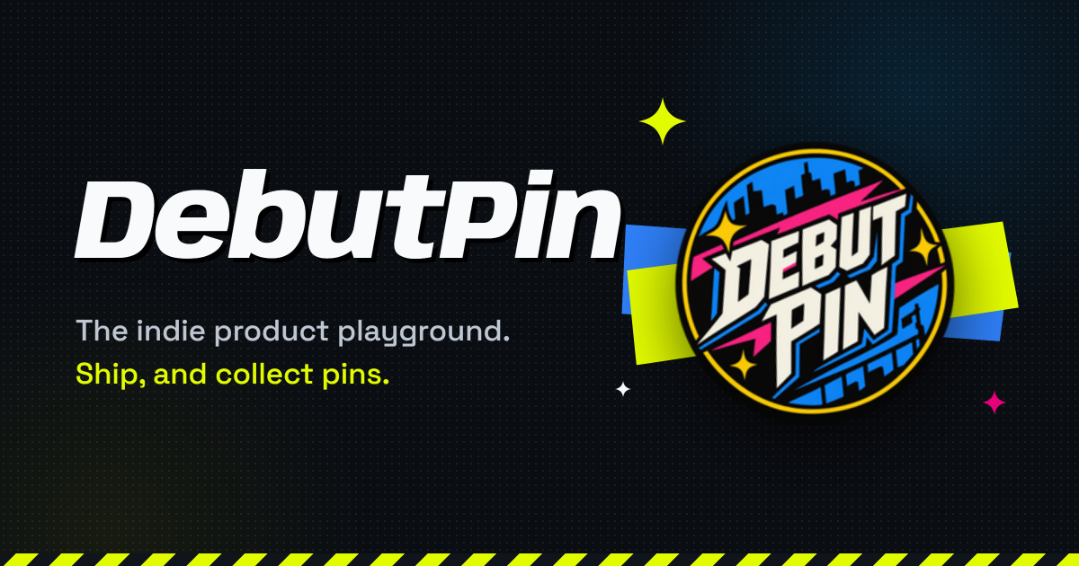 DebutPin screenshot 1
