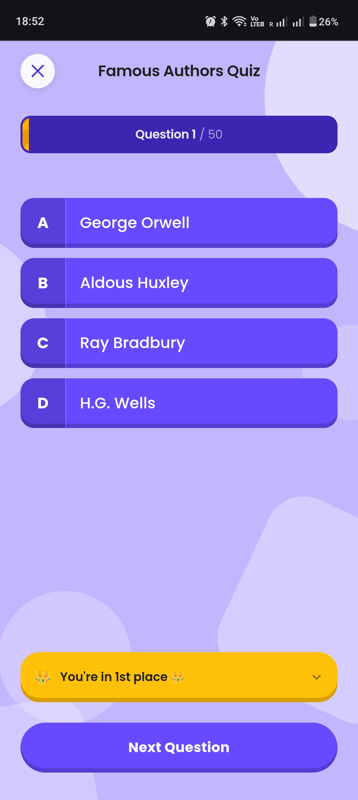 Quiz Clash screenshot 1