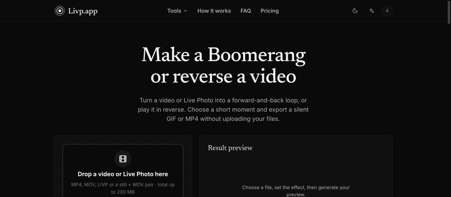 Livp.app screenshot 3