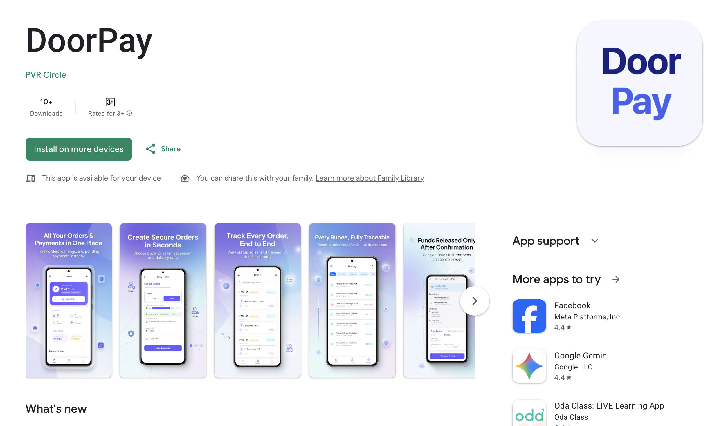 DoorPay screenshot 4