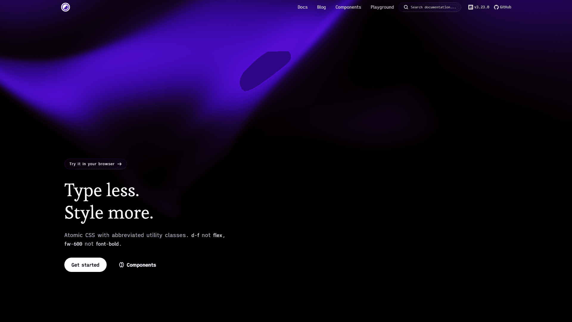 Yumma CSS screenshot 1