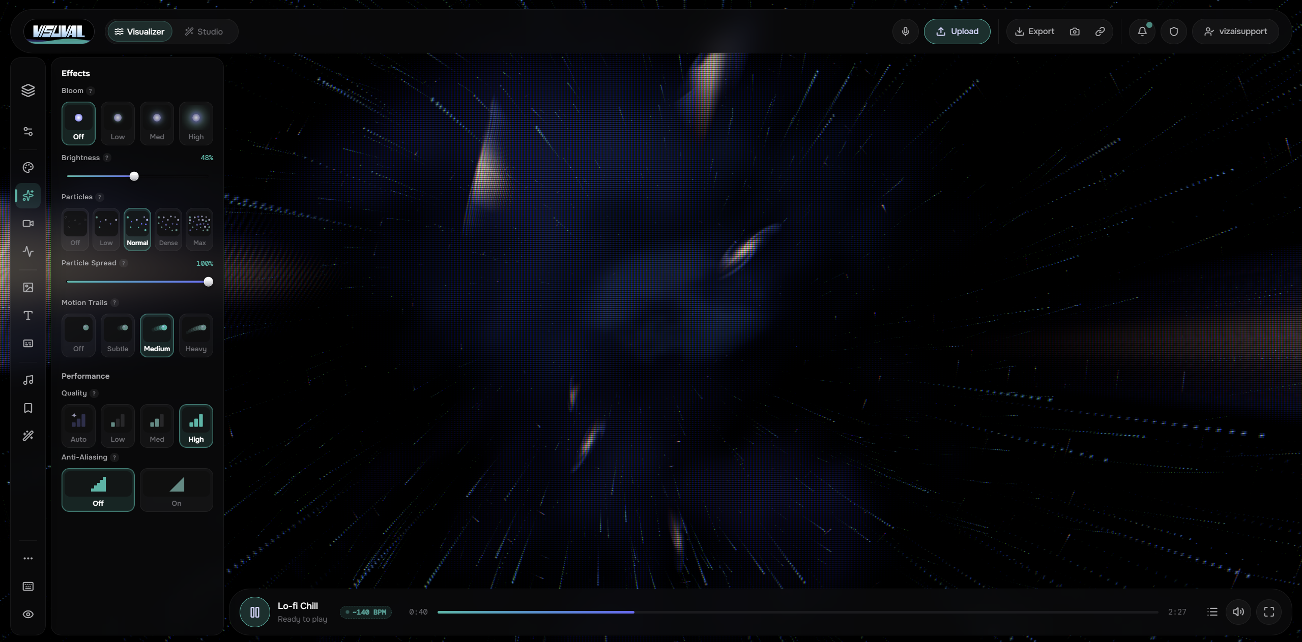 Visuval screenshot 2