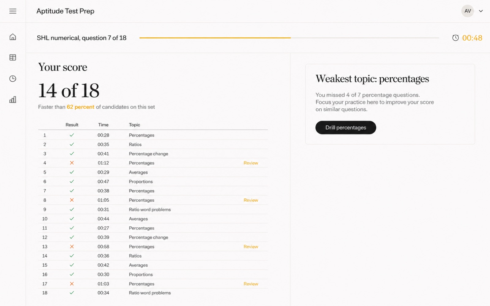 Aptitude Test Prep screenshot 2