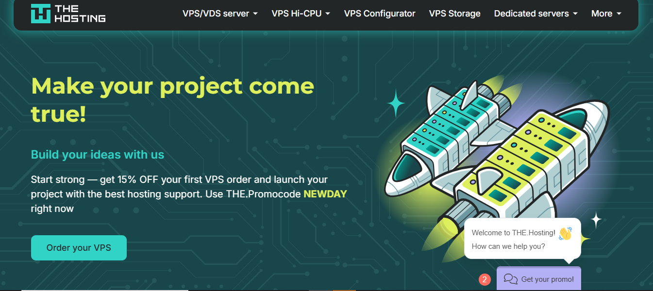 THE.Hosting screenshot 1