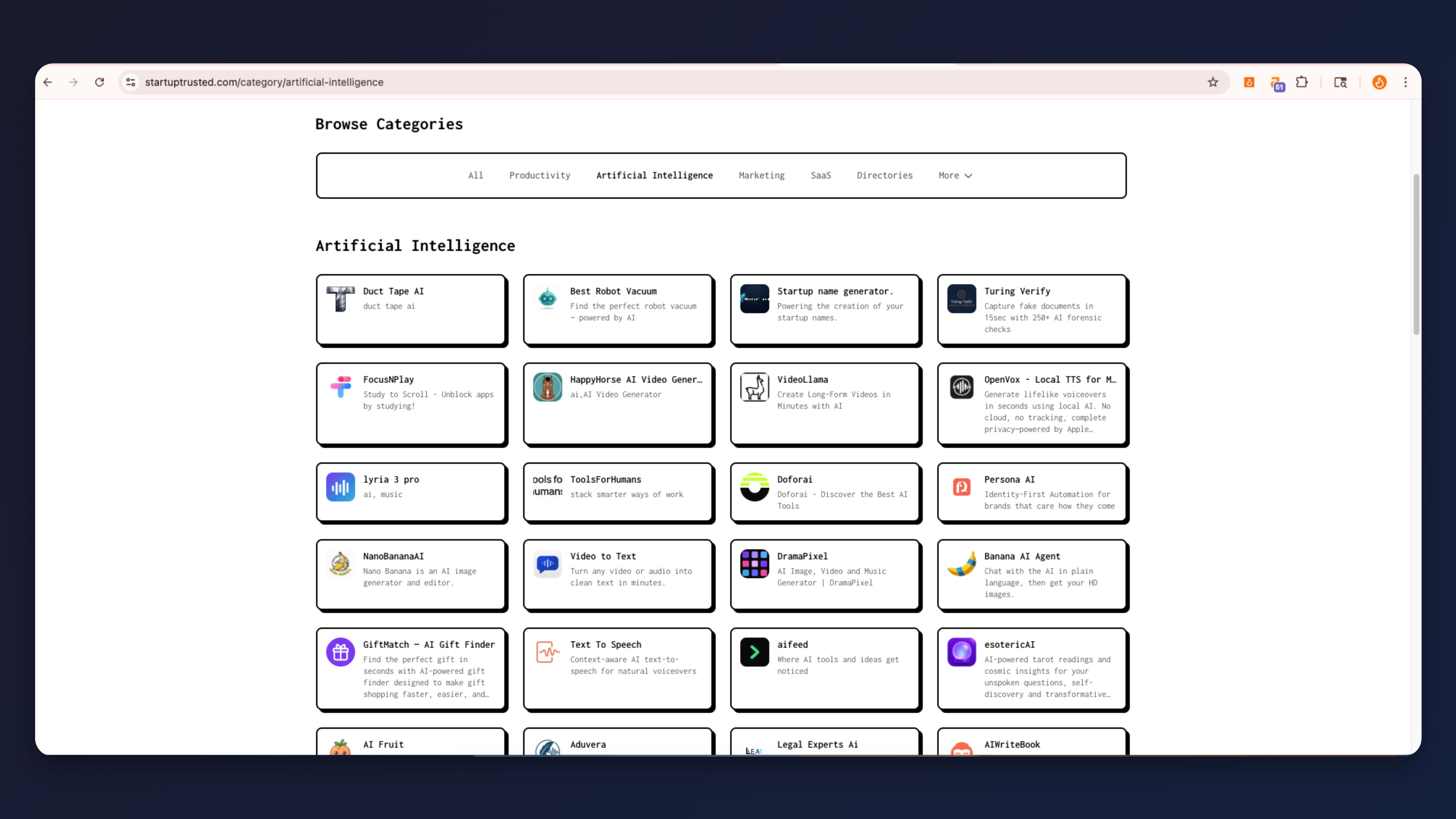 StartupTrusted screenshot 2