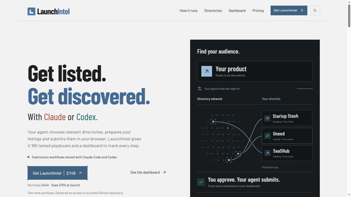 LaunchIntel screenshot 1