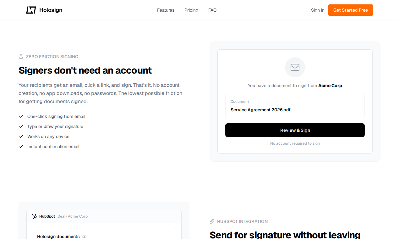 Holosign screenshot 4