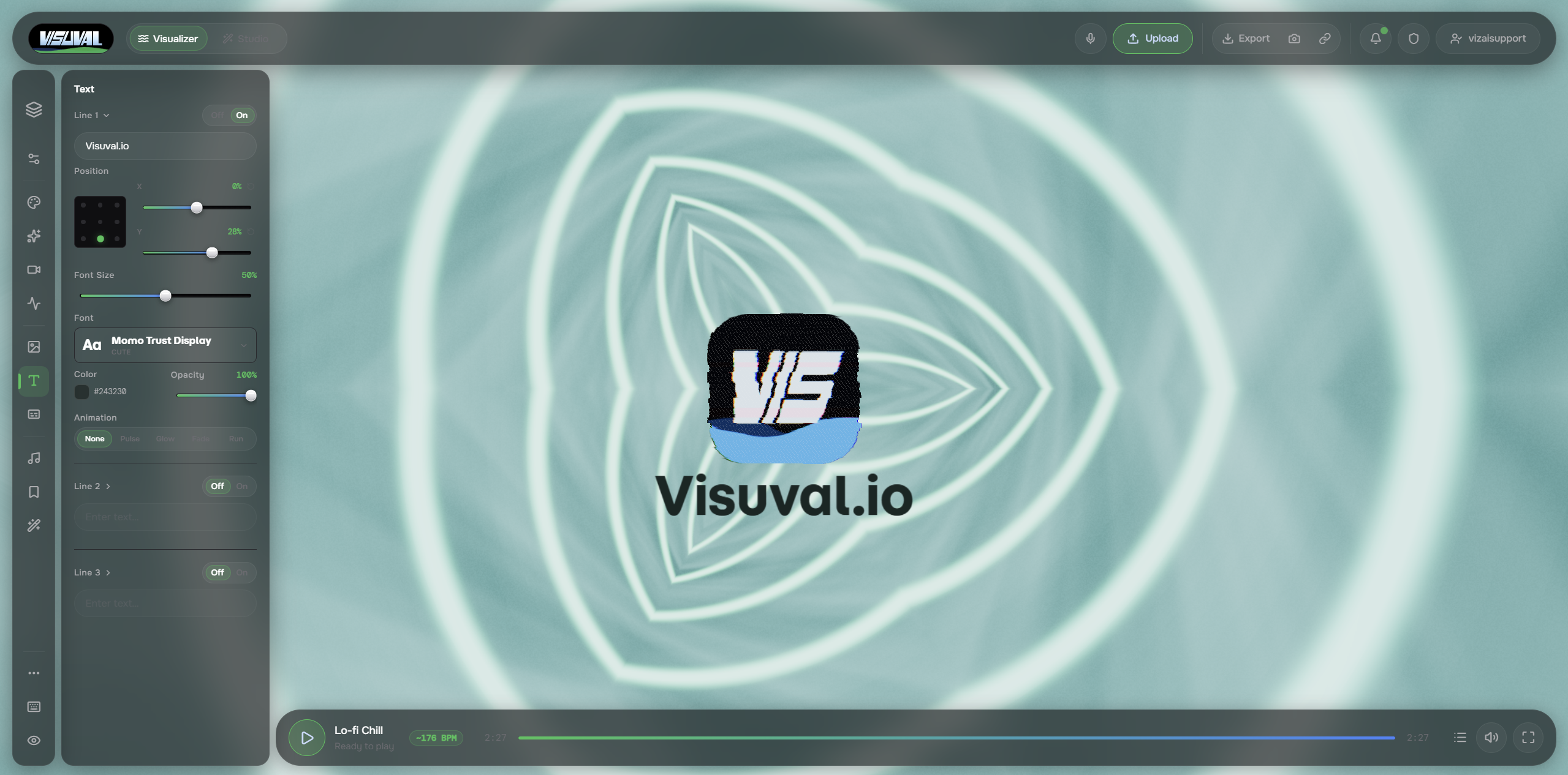 Visuval screenshot 1