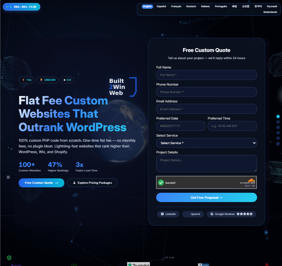 Built2WinWeb screenshot 3