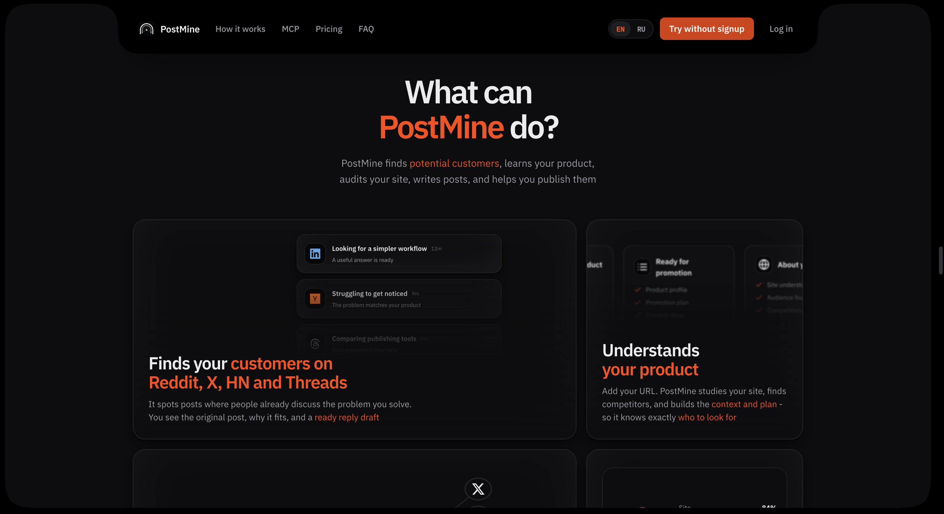 PostMine screenshot 4
