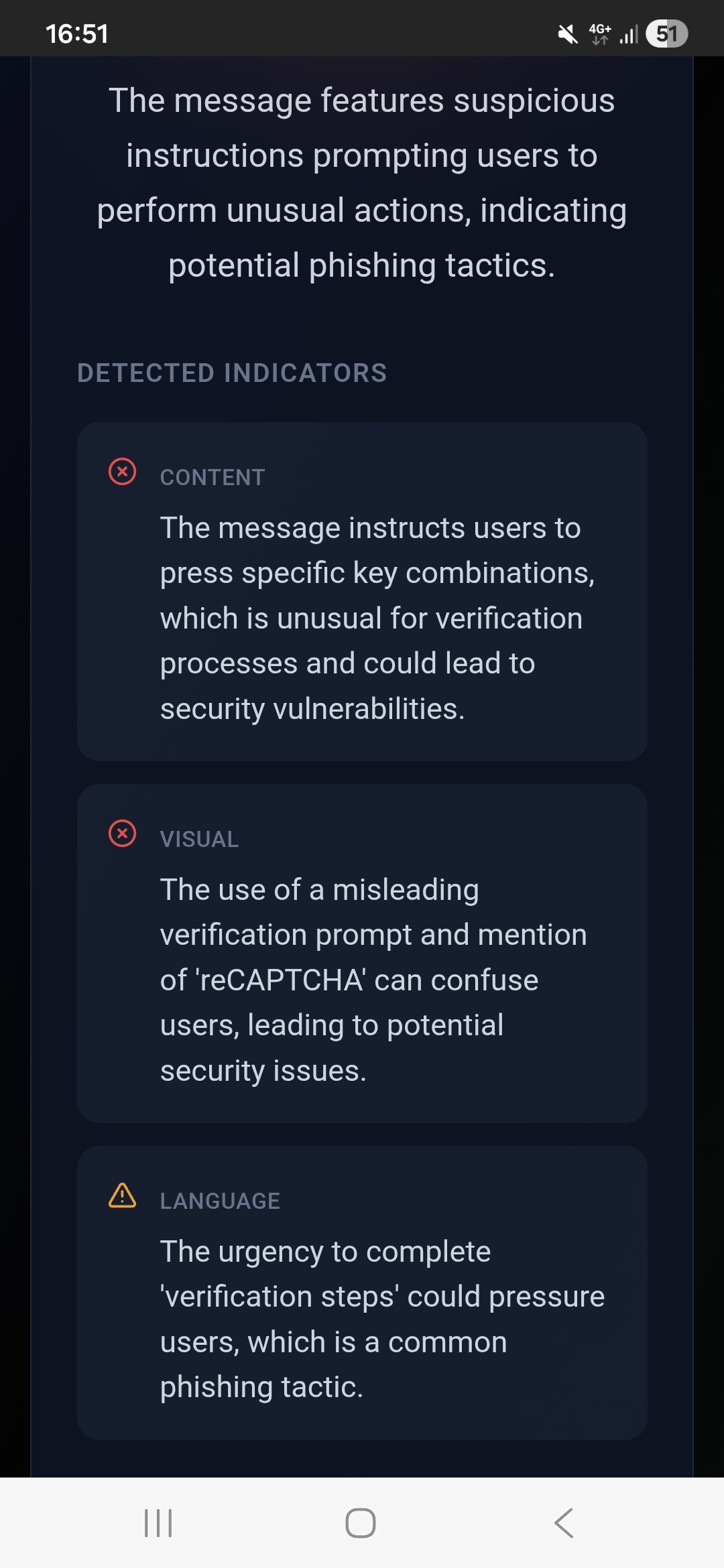 PhishGlass screenshot 2