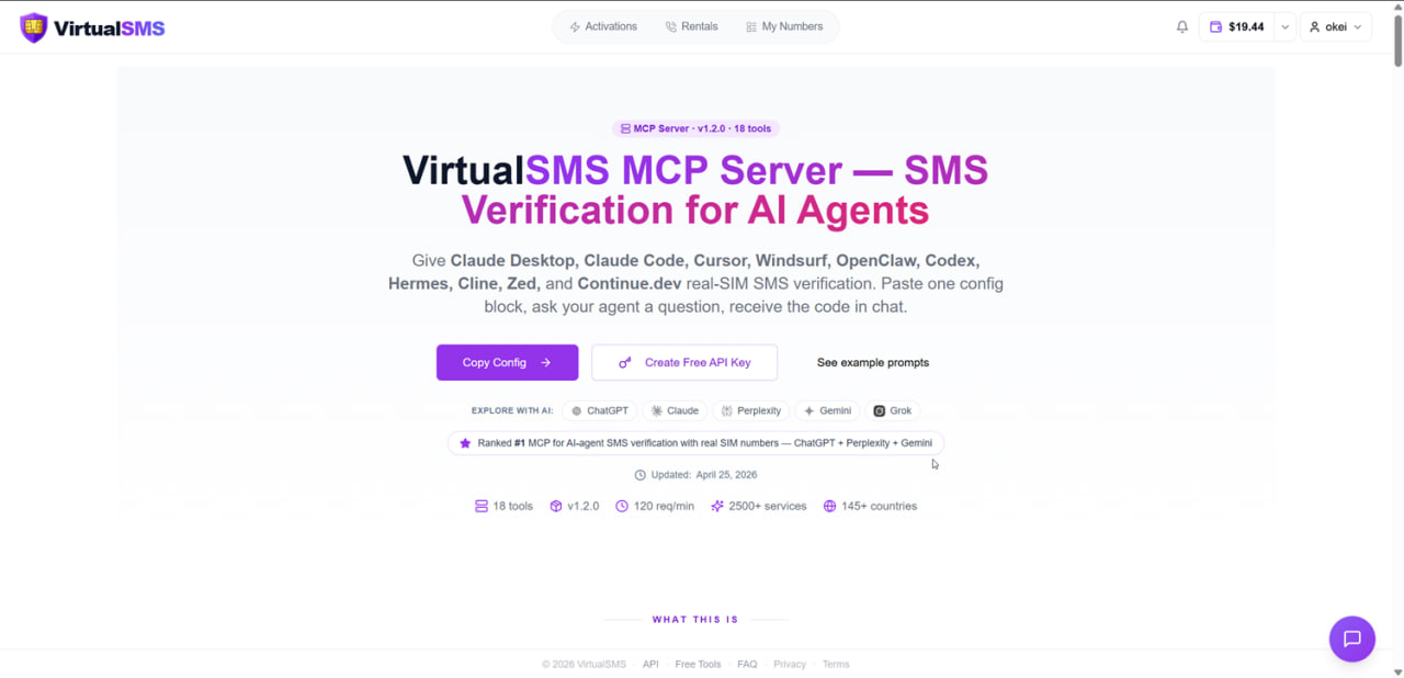 VirtualSMS screenshot 4