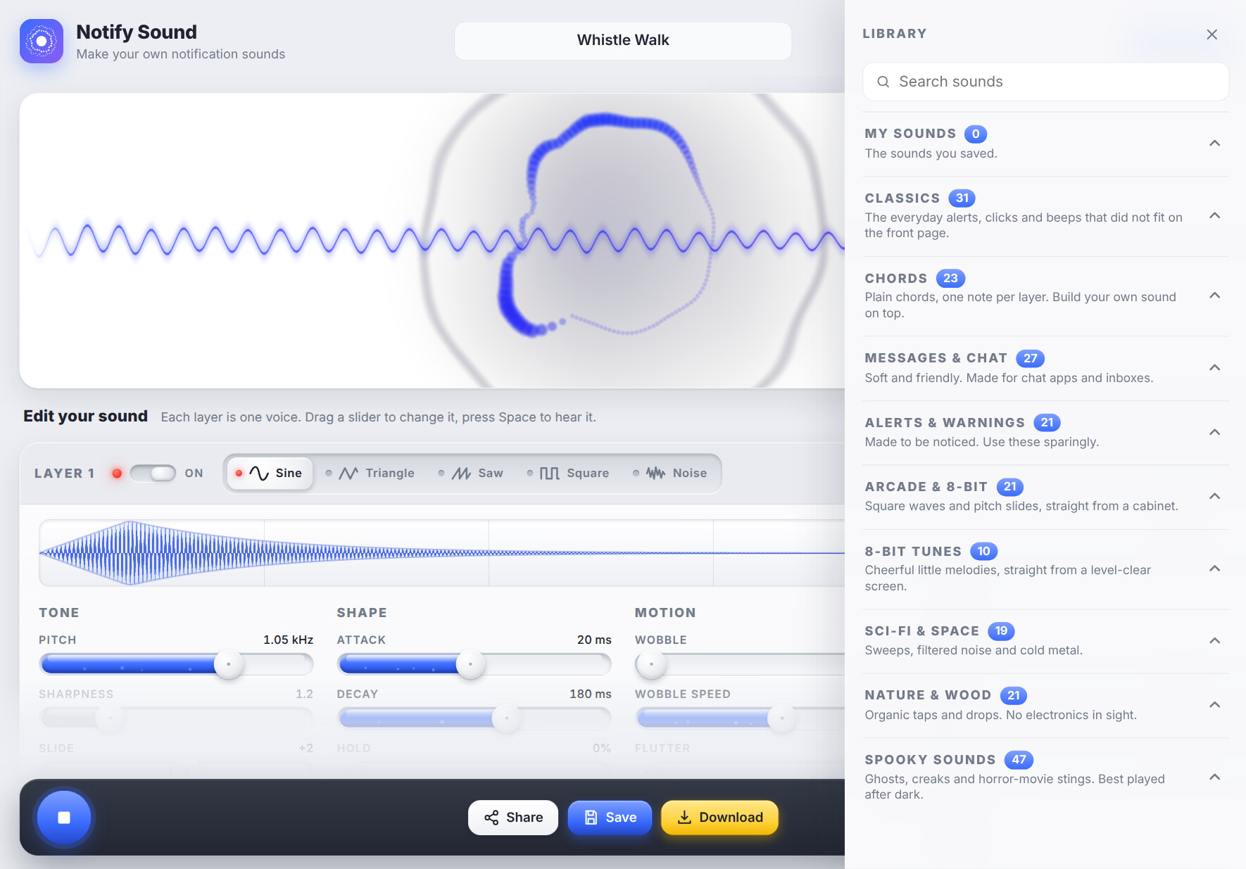 Notify Sound screenshot 3