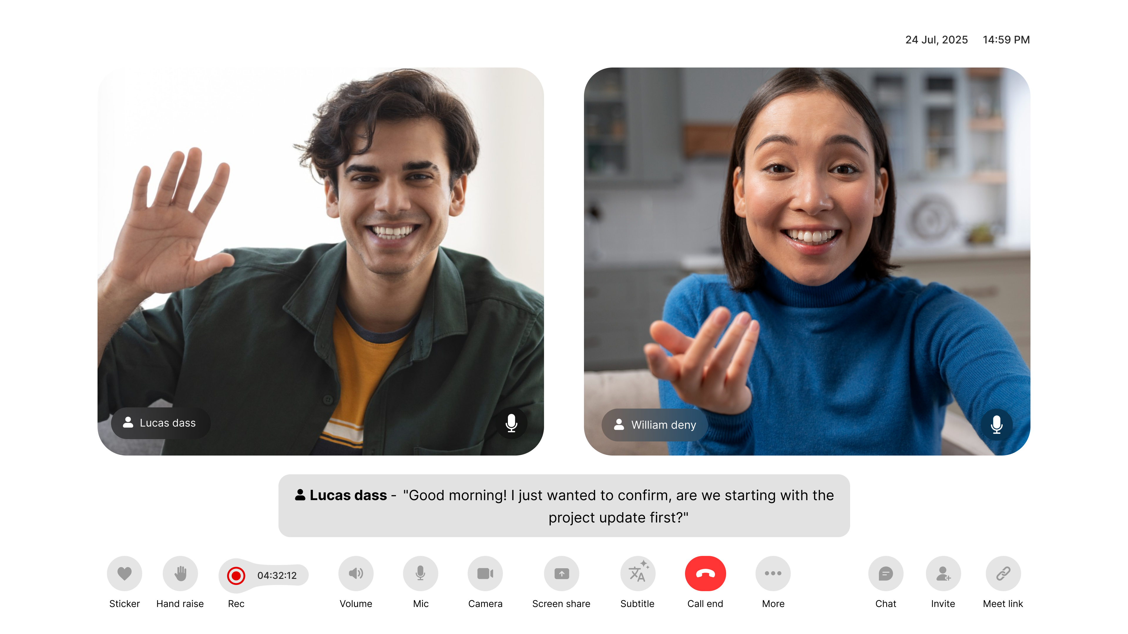 MirrorFly Video Call API & SDK screenshot 2