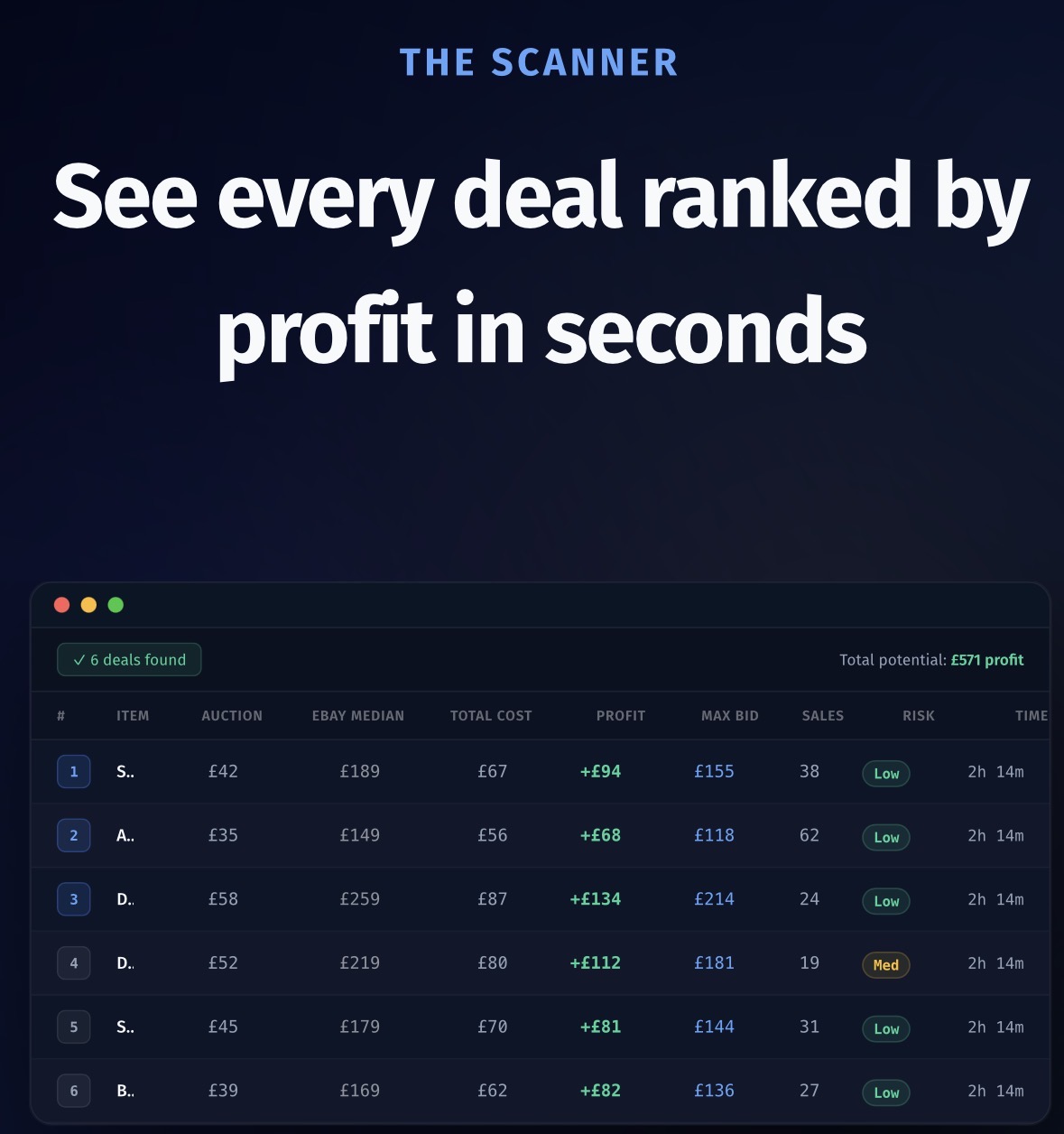 BidPilot screenshot 1