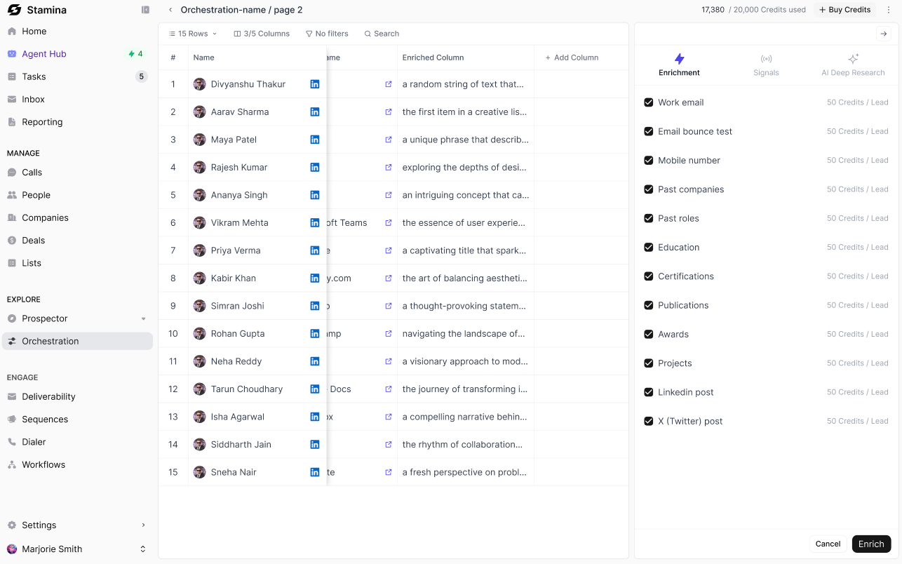 Stamina.io screenshot 2