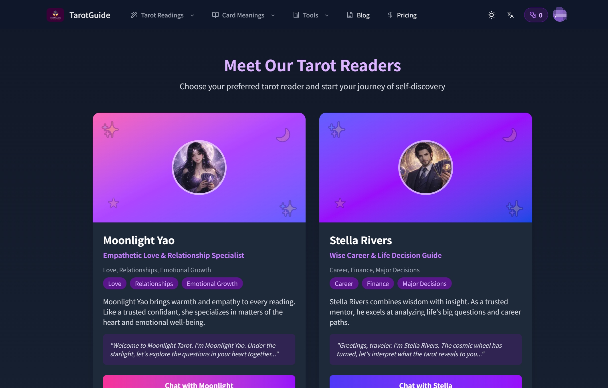 TarotGuide screenshot 1
