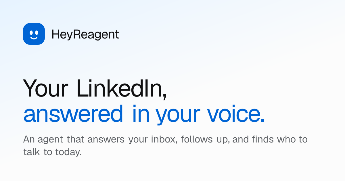 HeyReagent screenshot 1