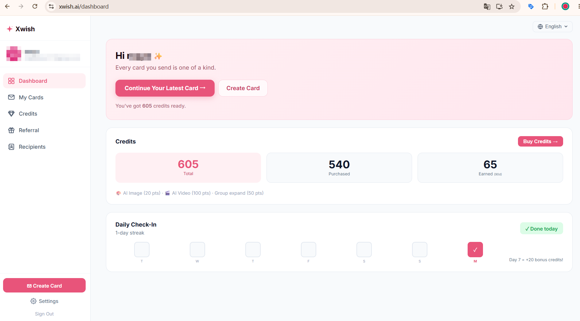 Xwish.ai screenshot 4