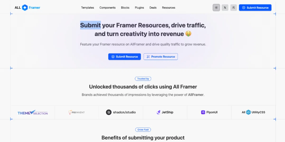 All Framer screenshot 3
