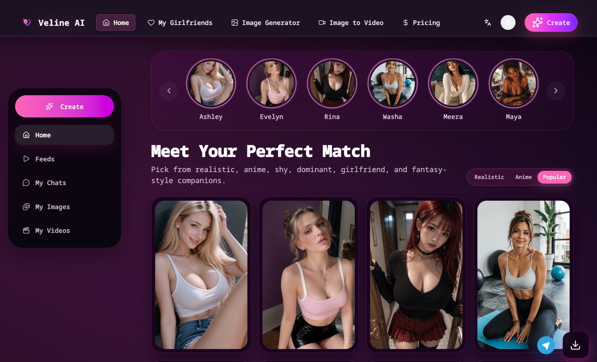 Veline AI screenshot 1