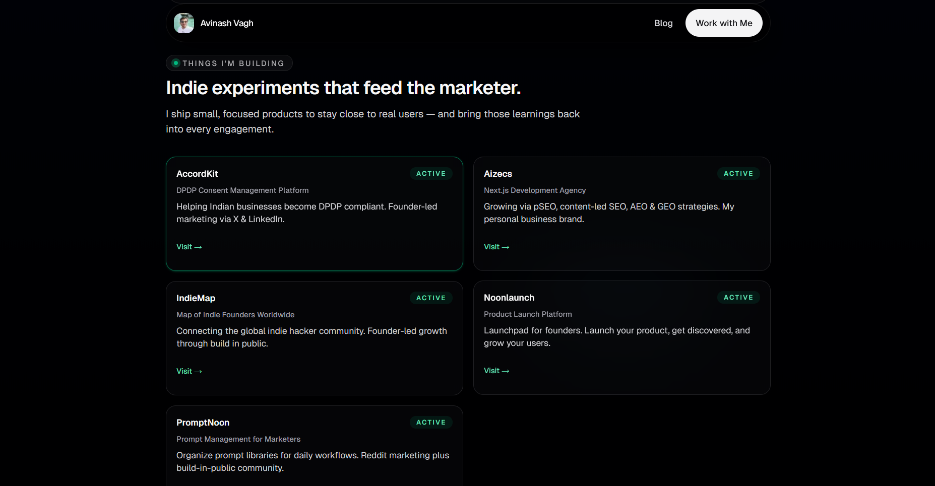 Avinash Vagh screenshot 5